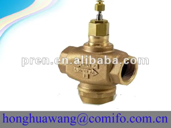 3-way motorized valve for HVAC system