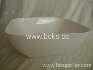 Square Plastic Salad Bowls 