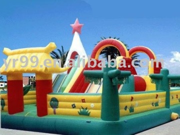 Big Inflatable Slide Castle