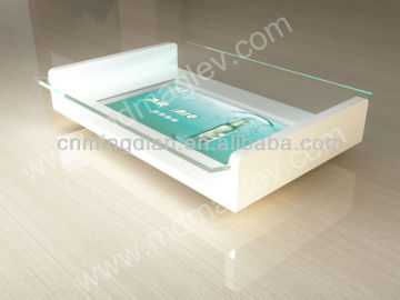 Led Cash tray, acrylic LED Coin Tray, custom 7 inch screen acrylic money tray