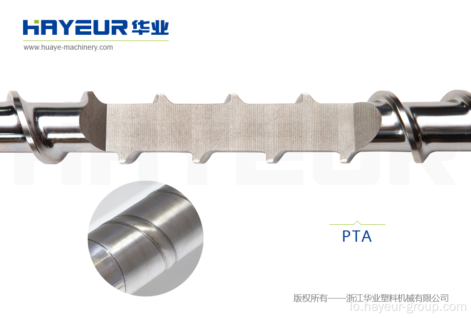 38CrMoALA screw PTA screw Barrel