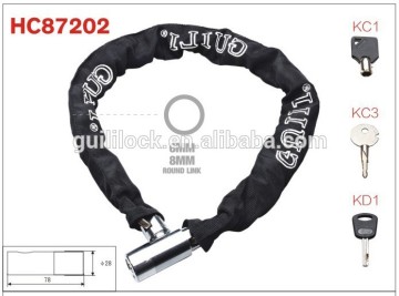 Safety chain links lock ,Iron chain lock ,motor bicycle chain lock