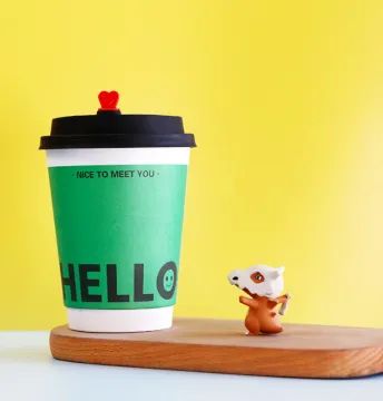 8oz 12oz Eco Friendly Hot Coffee Paper Cup