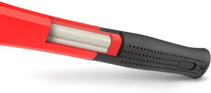 YUHANG 16 Oz. Jacketed Fiberglass Tools Nail Claw Hammer