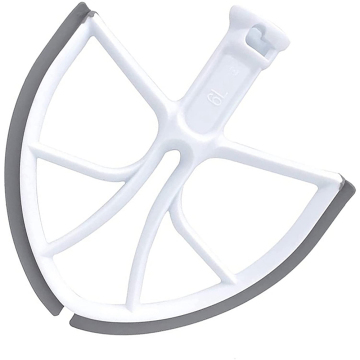 KitchenAid 6 Quart Stand Mixer Attachments: Flex Edge Beater Paddle with Scraper for 6QT Bowl-Lift Model