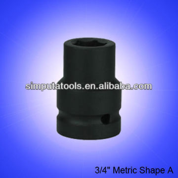 3/4"Metric Impact Socket A