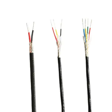 High Temperature Silicone Insulation FEP Jacket Shielded Cable