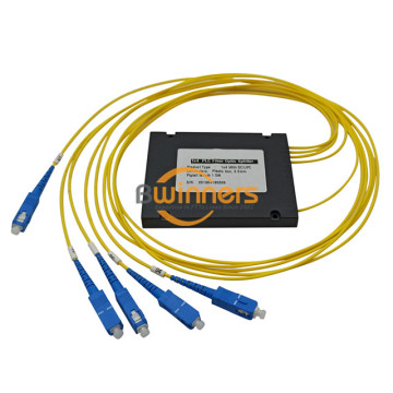 نوع الكاسيت 1X4 SC / APC PLC Splitter