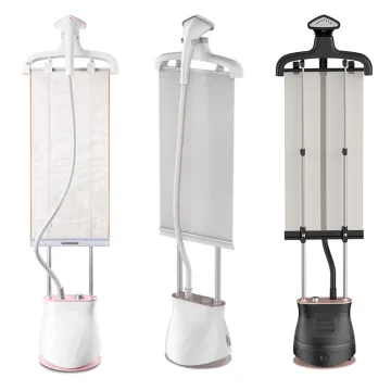 Electric Vertical Plastic Handheld Garment Clothes Steamer with Board