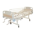 Ręczne regulowane 2 korbowe łóżko typu szpitalnego