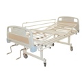 Manual Adjustable 2 Crank Hospital Type Bed