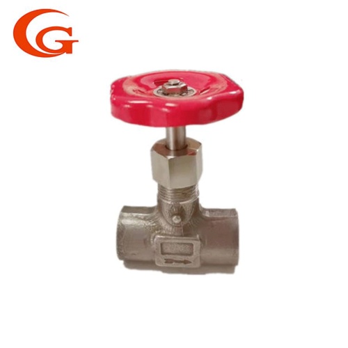 Válvula de bola con volante accionado por tornillo Válvula de cierre manual