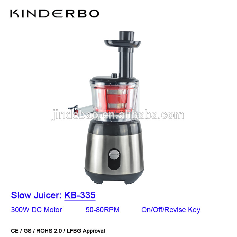 his slow masticating juicers crush and grind the fruits and vegetables to extract the juice, then filter out the pulp. It's low speed motor with high torque power prevents oxidation and preserves the live enzymes, nutrients, and essential vitamins destroyed by friction or heat. The motor can operate at low RPM and low noise level, offer you a great juicing experience. An excellent choice for gift, present and juice cleanse.