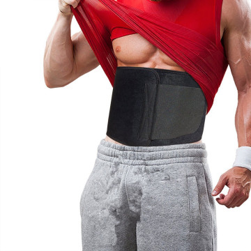 Premium Waist Trainer and Trimmer Belt Slim Body Sweat Wrap for Stomach and Back Lumbar Support