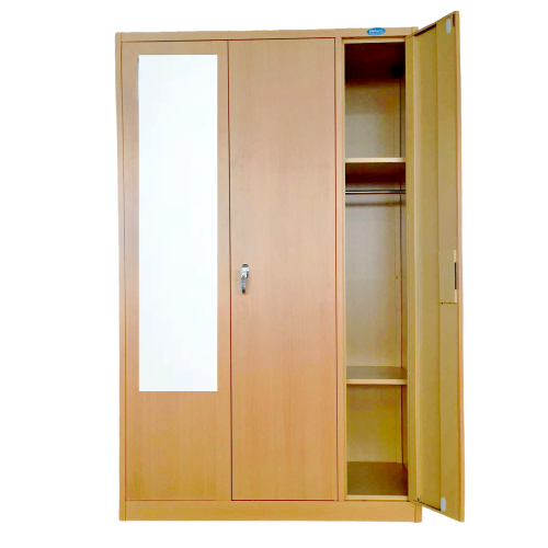 Cheap 3 Door Clothes Armoire Wardrobe Closet