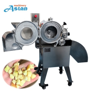Fruit Dicing Cutting Machine: Peach Apple Strawberry Processing Cutter For Sale