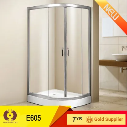 Foshan glass shower room sanitary ware (E612)