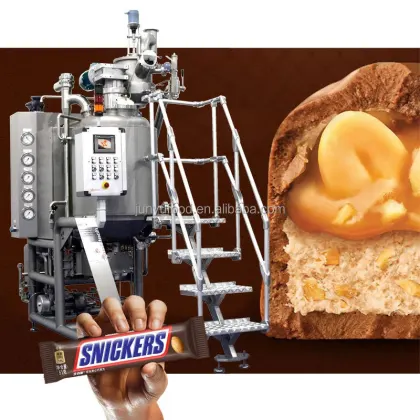 Chocolate Nougat Snickers Protein Bar Production Machine for Sale