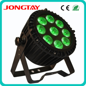 9PCS X 15W 6in1 RGBWA/UV Flat LED PAR Light (JT-135)