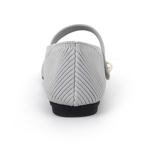 Stylish Knitted Mary Jane Flats