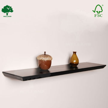 wooden hidden bracket shelf,wooden floating shelf