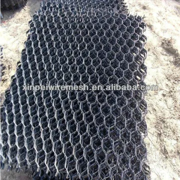 strong stainless steel hexagonal hexsteel/tortoise shell mesh/Thermostable Hexsteel