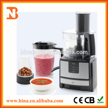 2015 Hot selling kitchen 3 in 1 food processor blender juicer