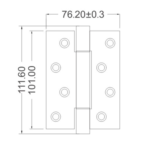 Безумный шарнир для бесшумного движения дверей