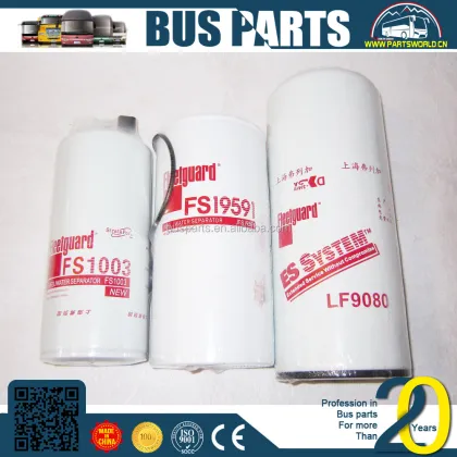 ZONDA Zhongtong Bus Air Filter Parts Yutong ZK6737 Fuel 1141-00953 Yuchai Engine
