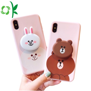 Cartoon Silicone 3d Phone Case Soft for Apple