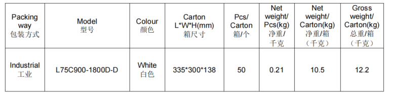 75w L75C900-1800D-D 8