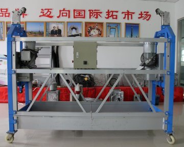 Pin Aluminum Suspended Working Platform Hanging Scaffold For 500kg 800kg 1000kg