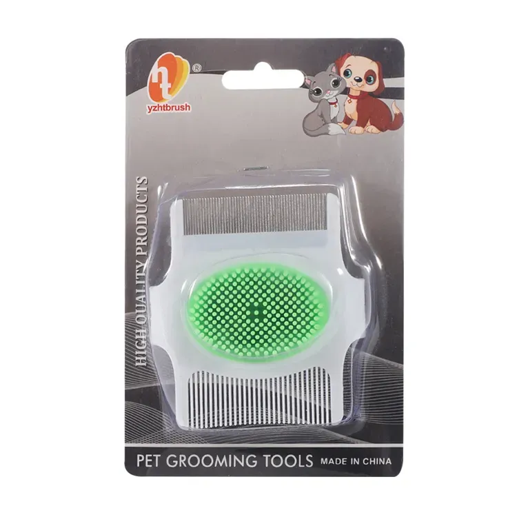 Stainless Steel Lice Comb Pet Grooming Kit