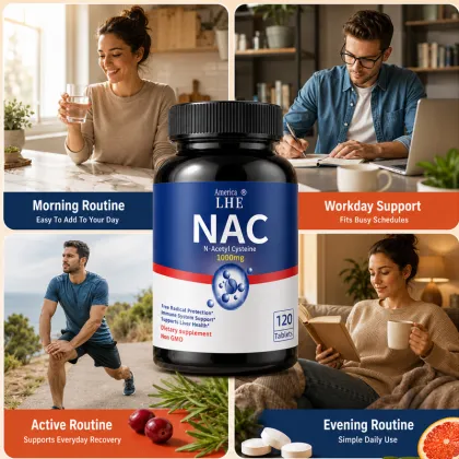 NAC Tablets Antioxidant Liver Respiratory Support