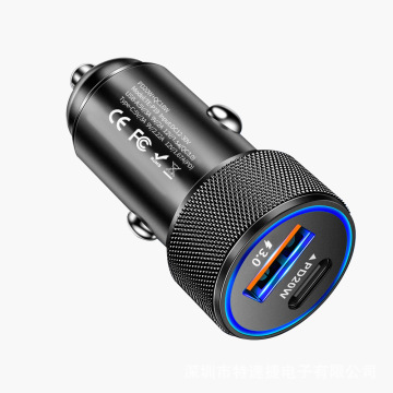 Three Port Quick Charge USB Car Charger QC 3.0 for Fast Mobile Phone Charging