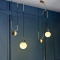 LEDER Brass Led Pendant Lamps