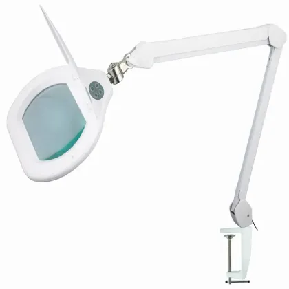 Desk Lamp with Magnifying Glass and Light - Beauty Magnifying Lamp