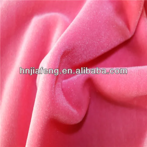 Polyester velvet fabric velboa for sofa toy fabric