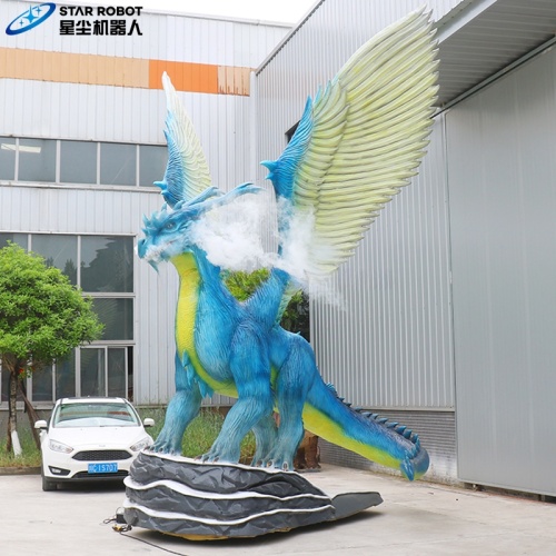 Winter Dragon Animatronic untuk dijual