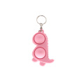 Keychain de jouets de silicone personnalisé