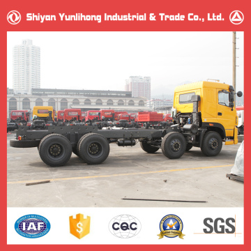 8X4 Flat Roof Cabin Truck Chassis/Mining Truck Chassis