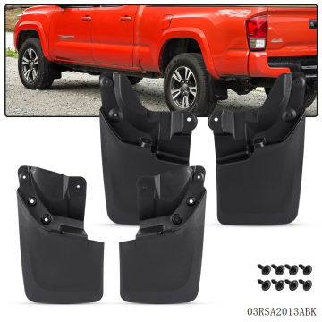 4x4 Accesorios Guardia de barro para Toyota Tacoma 2016-2017