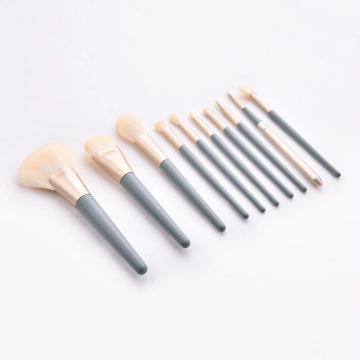 Set profesional de 10 pinceles de maquillaje