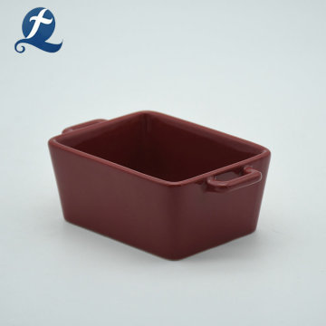 Home Custom Ceramic Bakeware With Handle