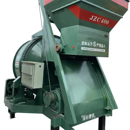 JZC400 Concrete Drum Mixer for Heavy Industry - Automatic Cement Mixer for Sale