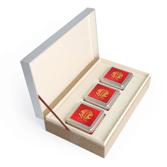 Moon Cake Packaging Box with Tin Box Inside