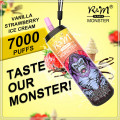 Vape Vape R&amp;M Monster golpeó 7000 bocanadas Vape