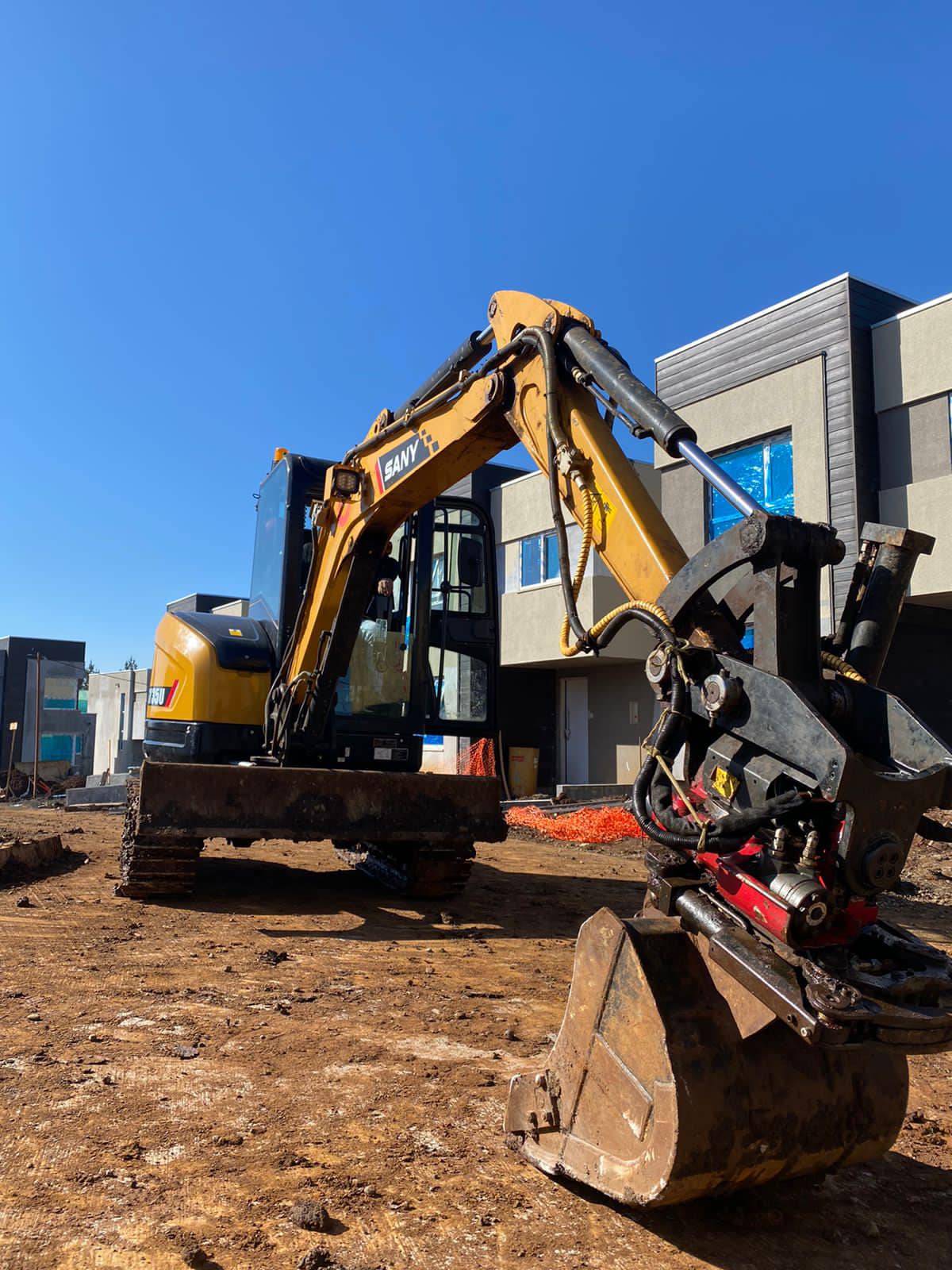 Excavator Grading Bucket