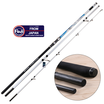 Vendita calda MOQ PARTI FUJI PARTI 3 sezione 3 sezione da surf in fibra di carbonio da pesca a fusione lunga