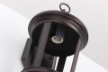 Hot Jual Classic Orb Steel Outdoor Wall Sconce